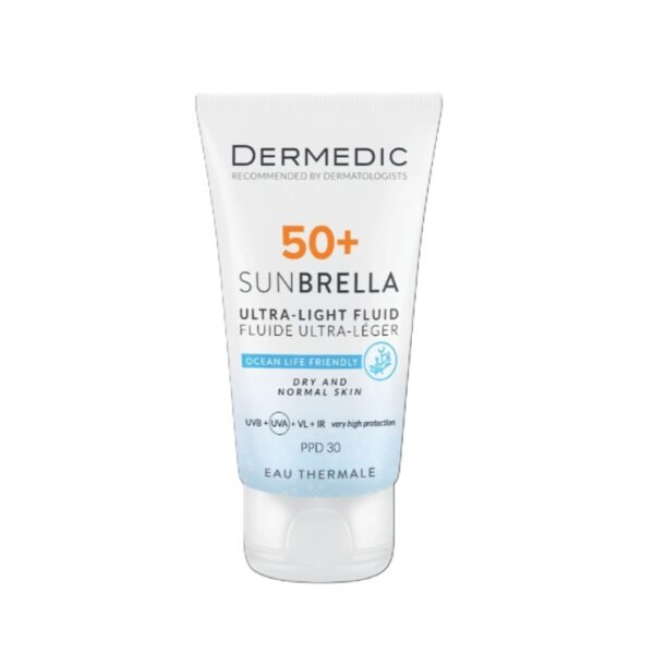 ديرميديك صن بريلا واقي شمس للبشرة الجافة 50 مل
