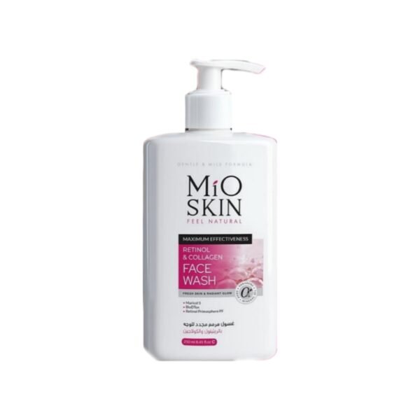 ميو سكين غسول الوجه بالريتينول والكولاجين لمكافحة الشيخوخة 250 مل